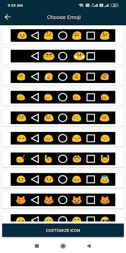 Custome Navigation Bar Back, Home, Recent Button