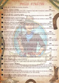 Cowboy Lounge menu 1