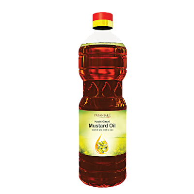 Patanjali Kachi Ghani Mustard Oil - 1 kgh
