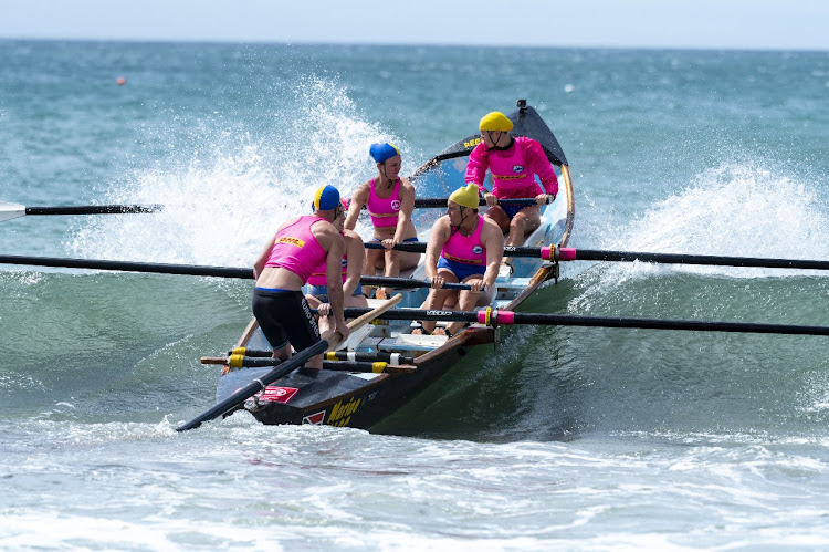 The Marine Surf Lifesaving Club’s ladies surf boat crew will compete at the world champs in Australia later this year.