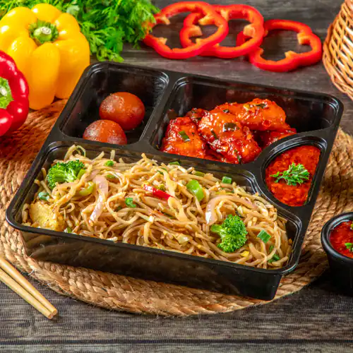 Veg Hakka Noodles Combo Meal