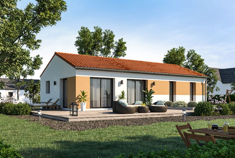  Vente Terrain + Maison - Terrain : 504m² - Maison : 82m² à Corcoué-sur-Logne (44650) 