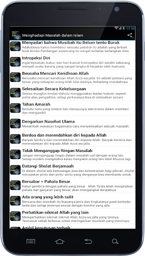 Menghadapi Masalah dalam Islam