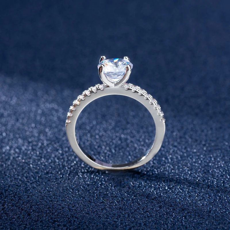 Title 1, Bague en zircon Micro Set pour femme Temperamen...