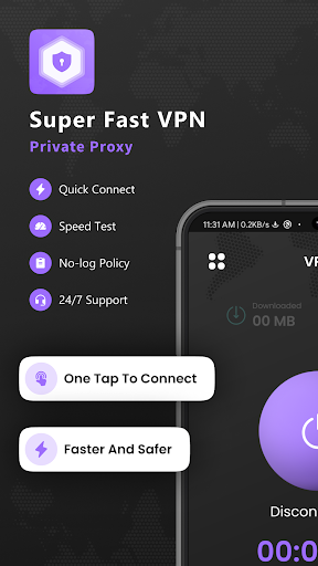 Screenshot Super Fast VPN - Private Proxy