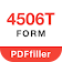 PDF Form 4506 T for IRS icon