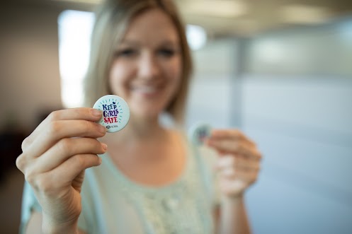 2 FREE Keep Girls Safe Buttons