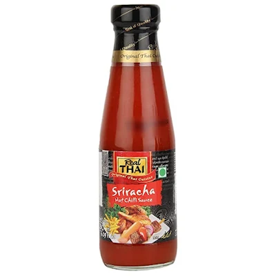 Real Thai Sriracha Hot Chilli Sauce 180 Ml