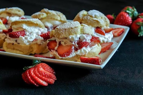 Click Here for Recipe: Strawberry Cream Puffs