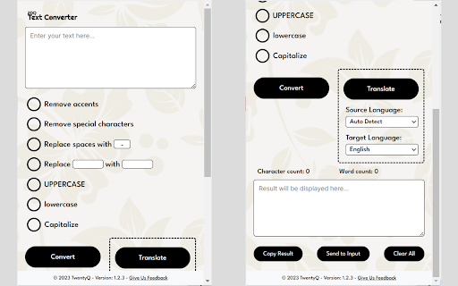 20Q Text Converter with AI