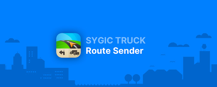 Sygic Truck Route Sender marquee promo image