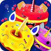 Unicorn Foods Bakery! Macaron Cookies & Donuts 1.0.1 Icon