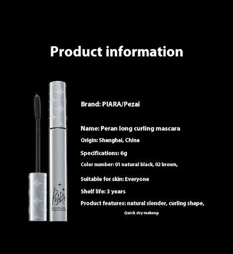Title 1, Waterproof Long Curling Mascara. Universal form...