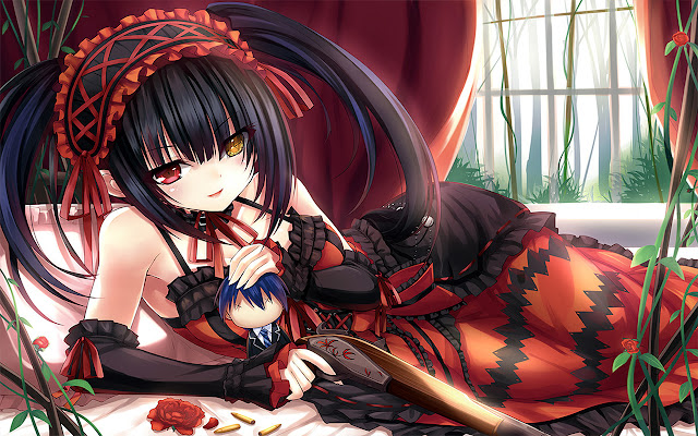 Date A Live 15 - 1600x900 chrome extension