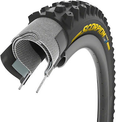 Pirelli Scorpion Race DH S Tire - 29 x 2.5 Clincher Yellow Label DualWALL+ SmartEVO DH alternate image 0