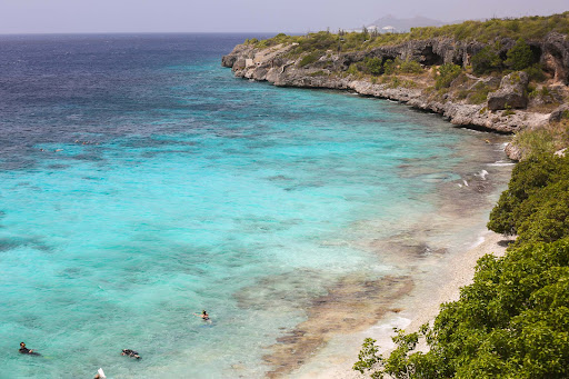 A look at the coastline along 1000 Steps, a popular tourism attraction in Bonaire. 