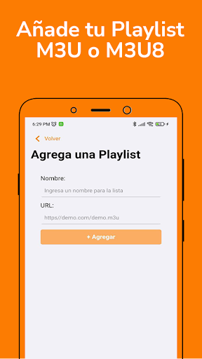 Screenshot Inka IPTV Player - M3U Player