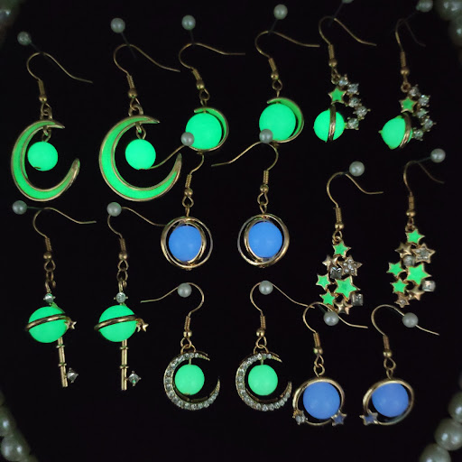 Title 5, Stars And Moon Temperament Alloy Ear Jewelry fo...