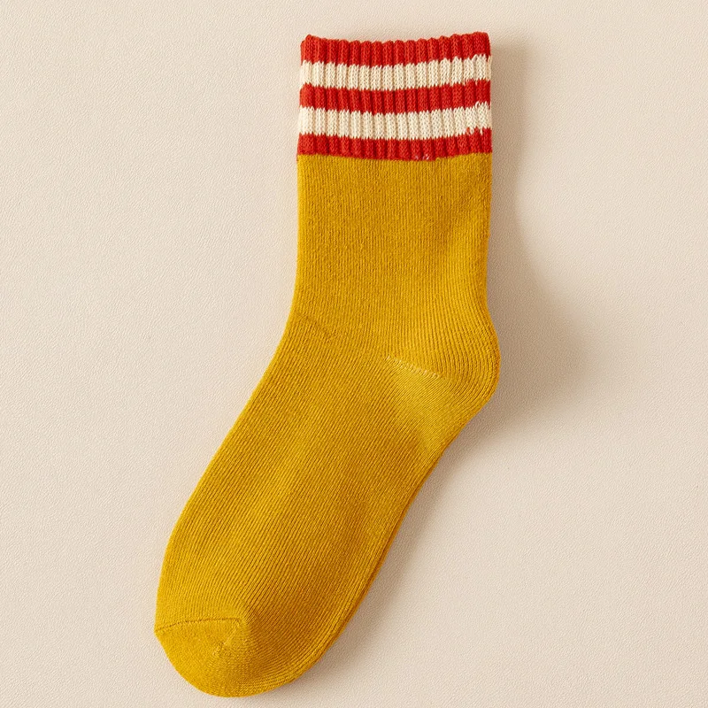 Kadın Yeni Pamuklu Nefes Alabilir Ter Emici Uzun Çorap