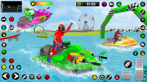 Screenshot Jet Ski Boat Racing Games 2021