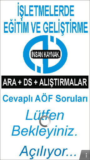 AÖF İŞLETMELERDE EĞİTİM GELİŞT