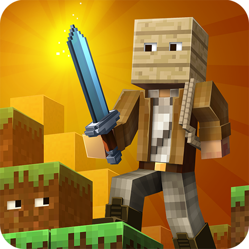 Hide and Seek -minecraft style icon