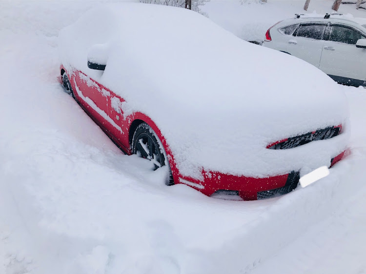 マスタングのアメ車・冬・雪国・大雪・雪道に関するカスタム事例の投稿画像1枚目