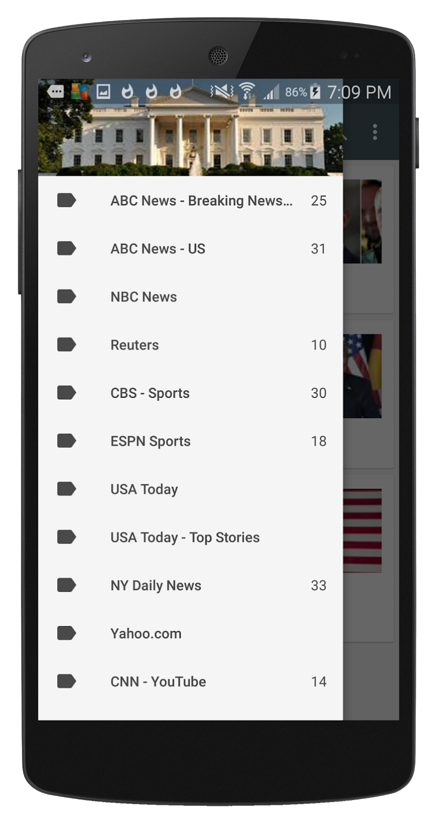 US News Screen 1