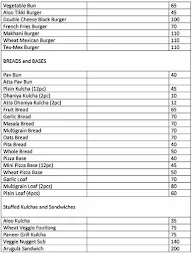 Rishika's Sweet Temptations menu 2