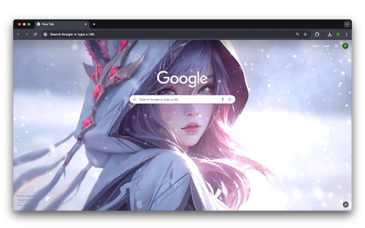 Winter Wanderer Xayah – League of Legends