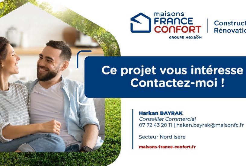  Vente Terrain à bâtir - 1 000m² à Bourgoin-Jallieu (38300) 