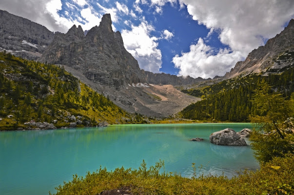 Sorapis  laghetto celeste di Diana Cimino Cocco