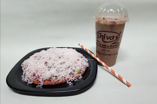 Farali Pizza With Farali Cold Coffee