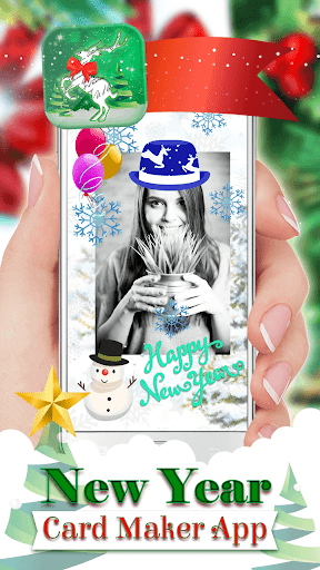 New Year Card Maker App