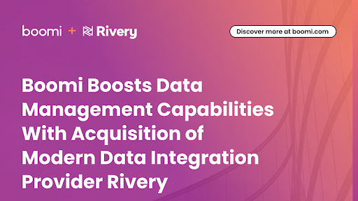 Boomi Boosts Data Management Capabilities With Acquisition of Modern Data Integration Provider Rivery (Graphic: Business Wire)