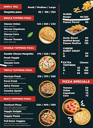 Chef Pizza menu 1