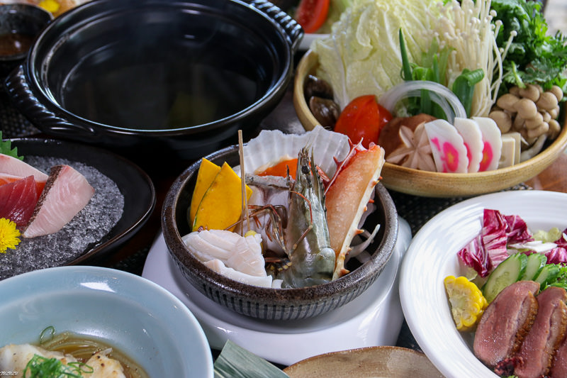 桂田酒店「本家日式庭園餐廳」日式質感定食！澎湃度嚐的到～暖呼呼火鍋新上市｜聚餐推薦｜年節餐廳｜