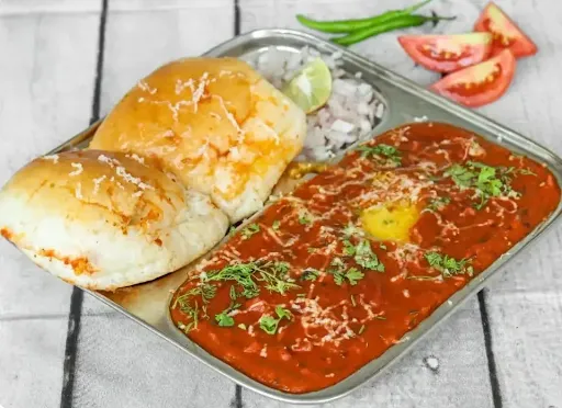 Cheese Pav Bhaji+3 Sada Pav