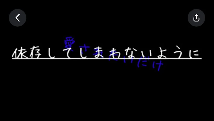 「「依存してしまわないように」の結末について。」のメインビジュアル