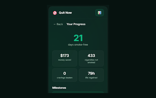 Quit Now: Stop Smoking & Beat Cravings screenshot 4