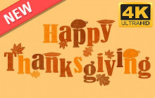 Happy Thanksgiving Day HD Wallpapers Theme small promo image