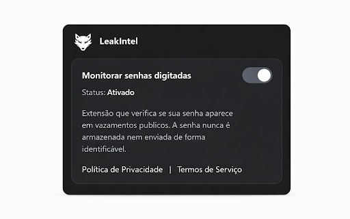 LeakIntel screenshot 2