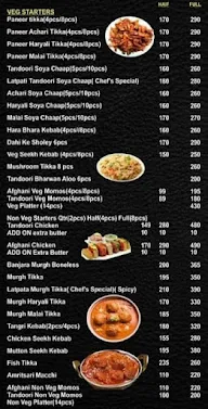 Rumali King menu 2