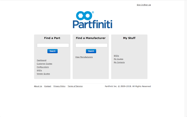 Partfiniti search