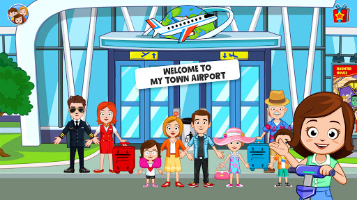 Screenshot My Town Airport games for kids