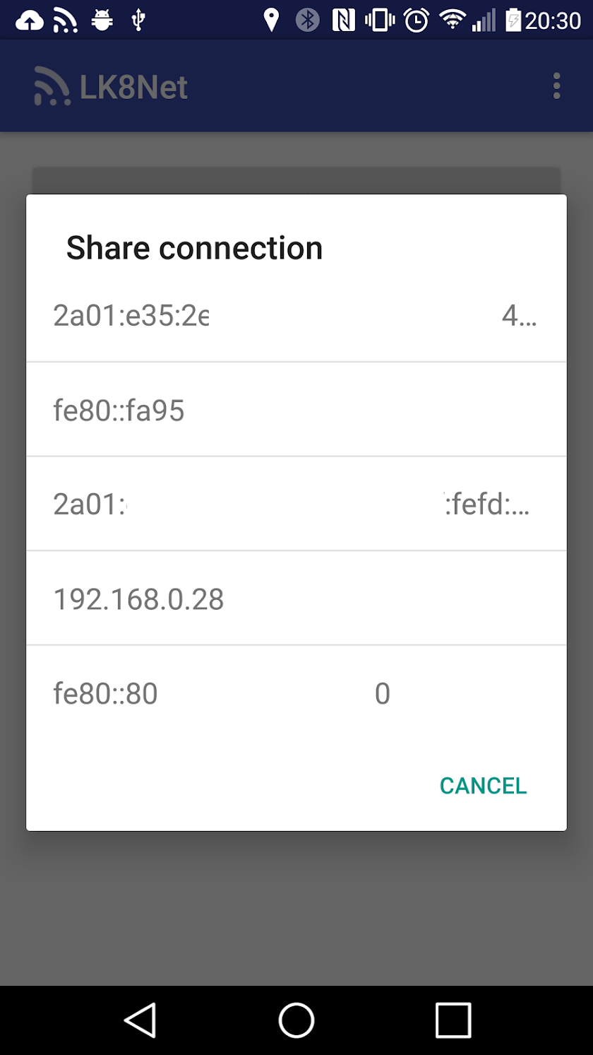 LK8Net Screen 2