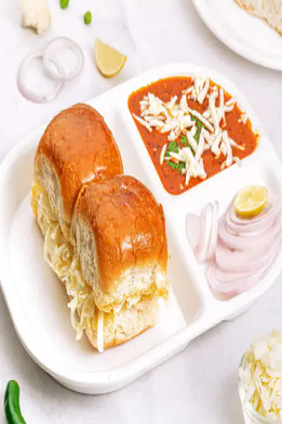 Cheese Pav Bhaji