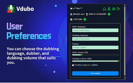 Vdubo - Video dubbing online Preview 4