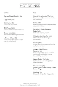 Cafe Moshe's menu 3