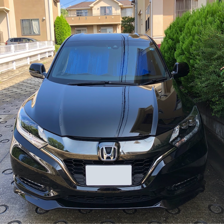 ヴェゼルの洗車・ヴェゼルハイブリッドRS・フォルツァ・台風一過に関するカスタム事例の投稿画像6枚目
